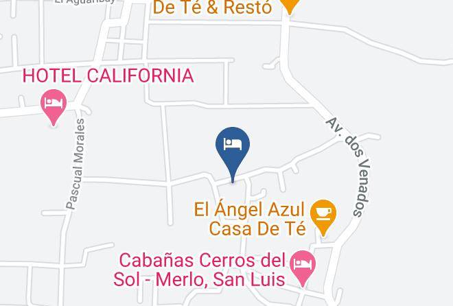 Santa Rosa Dellara - Cabanas Oma Lissi Maps