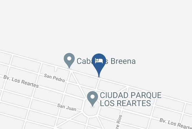 Calamuchita Department - Cabanas Omilen Antu Maps