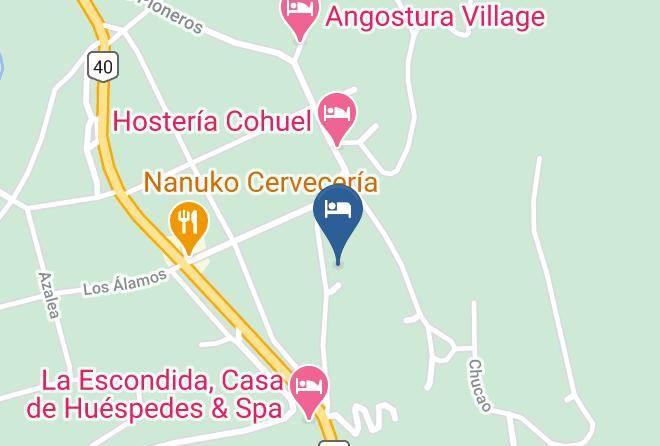Villa La Angostura - Cabanas Otono Maps