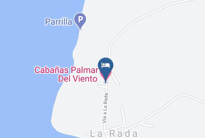Monitos - Cabanas Palmar Del Viento Maps