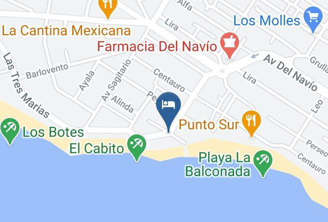 La Paloma - Cabanas Palmer Maps