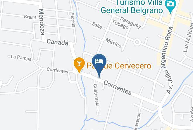 Calamuchita Department - Cabanas Pampa Maps