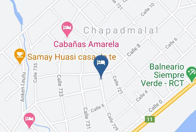 General Pueyrredon Partido - Cabanas Paradise Chapadmalal Maps