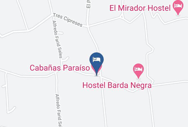 Bariloche - Cabanas Paraiso Maps