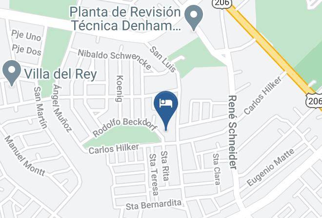 Valdivia Province - Cabanas Parque Krhamer Maps