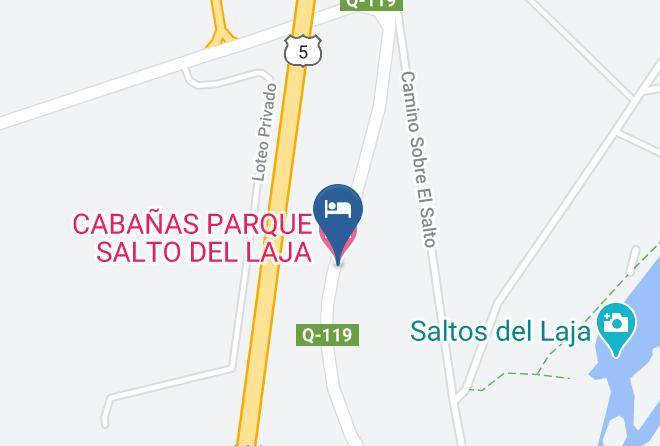 Cabrero - Cabanas Parque Salto Del Laja Maps