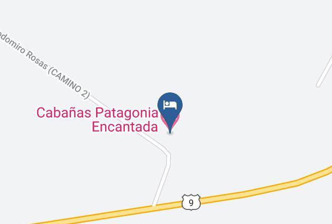 Ultima Esperanza Province - Cabanas Patagonia Encantada Maps
