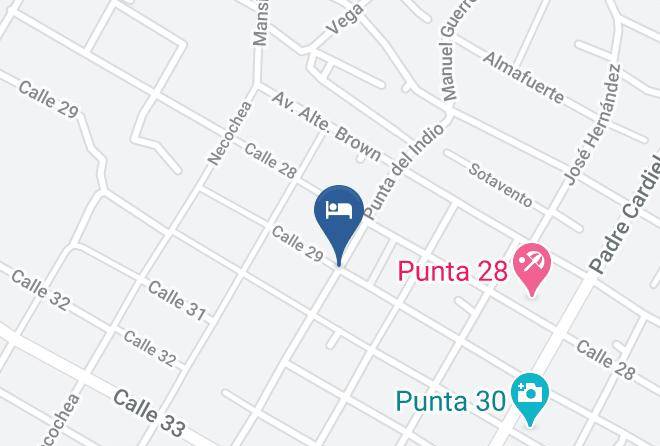 Villa Gesell - Cabanas Patagonia Maps