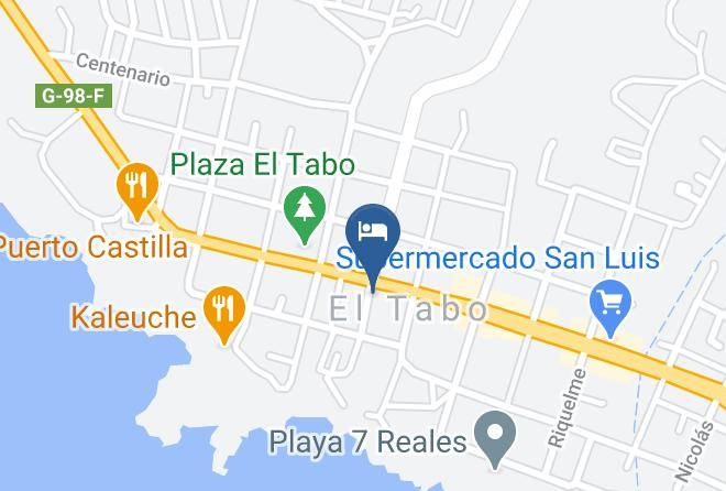 San Antonio Province - Cabanas Patio Esmeralda Maps