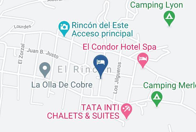 Santa Rosa Dellara - Cabanas Pehuen Maps