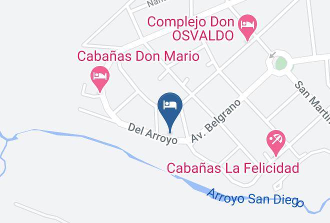 Tornquist - Cabanas Pelicano Maps