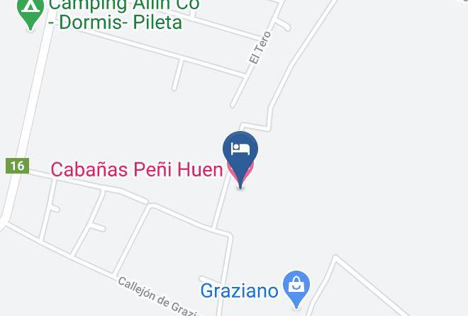 Cushamen Department - Cabanas Peni Huen Maps