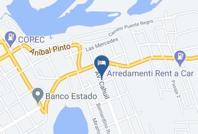 Cardenal Caro Province - Cabanas Perla Del Mar Maps