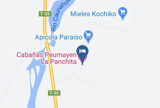 El Ranco Province - Cabanas Peumayen La Panchita Maps