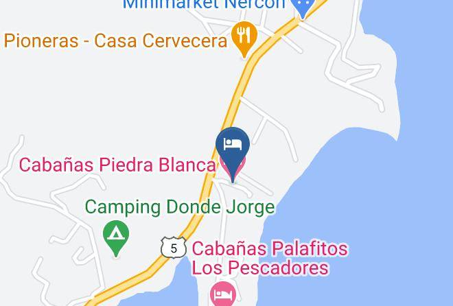 Chiloe Province - Cabanas Piedra Blanca Maps
