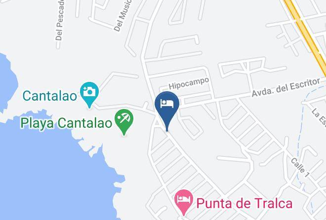 San Antonio Province - Cabanas Piedra Del Trueno Maps
