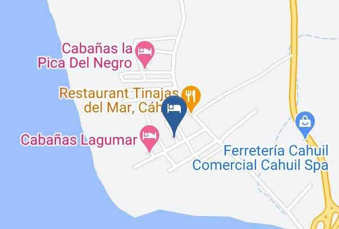 Cardenal Caro Province - Cabanas Piedra Grande Maps