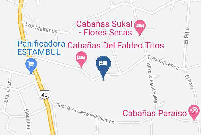 Bariloche - Cabanas Piltri Hue Maps