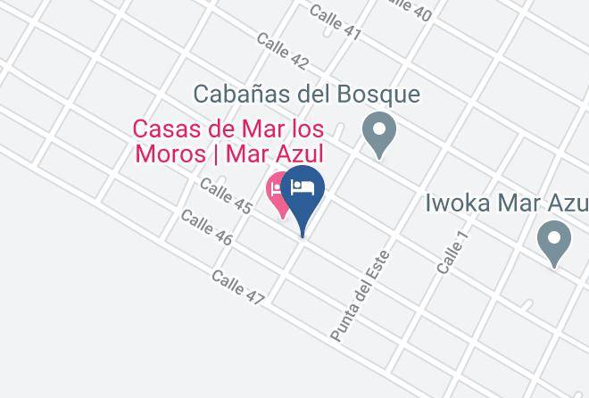 Villa Gesell - Cabanas Poetas Del Bosque Maps