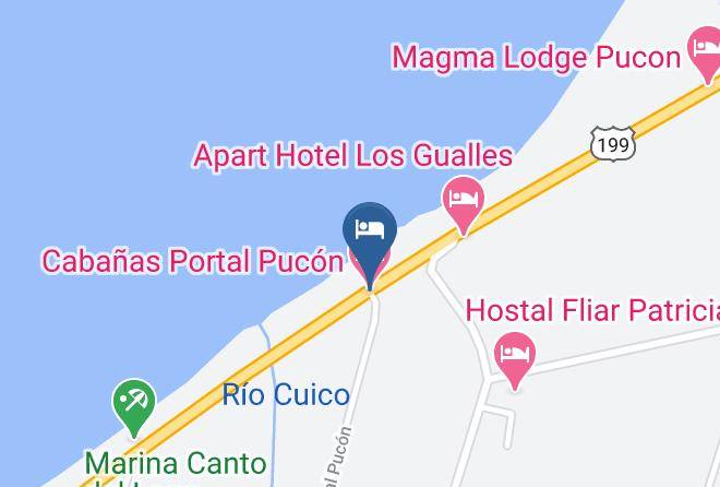 Cautin Province - Cabanas Portal Pucon Maps