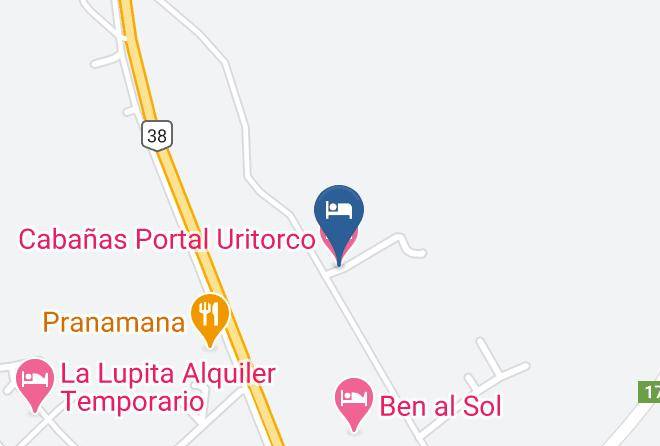 Punilla Department - Cabanas Portal Uritorco Maps