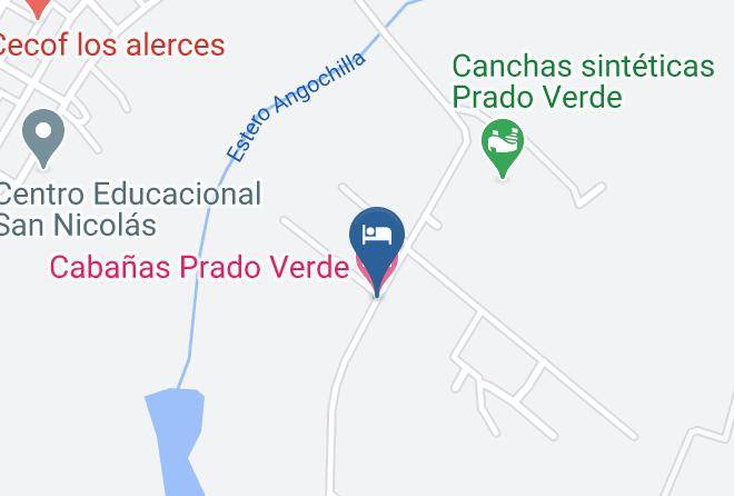 Valdivia Province - Cabanas Prado Verde Maps