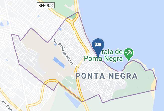 Natal - Cabanas Praia Hotel Maps