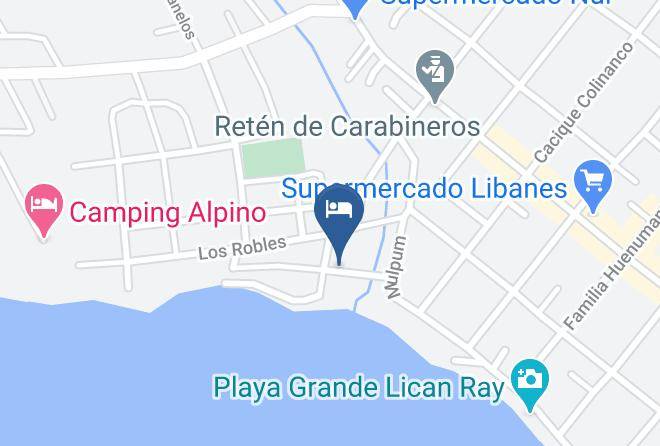 Cautin Province - Cabanas Puerta Del Lago Maps