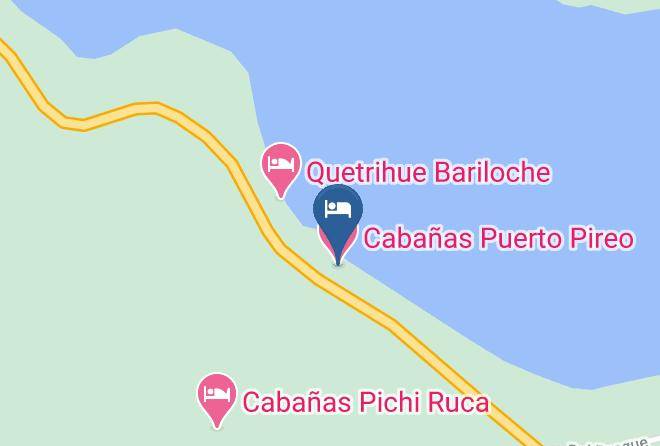Bariloche - Cabanas Puerto Pireo Maps