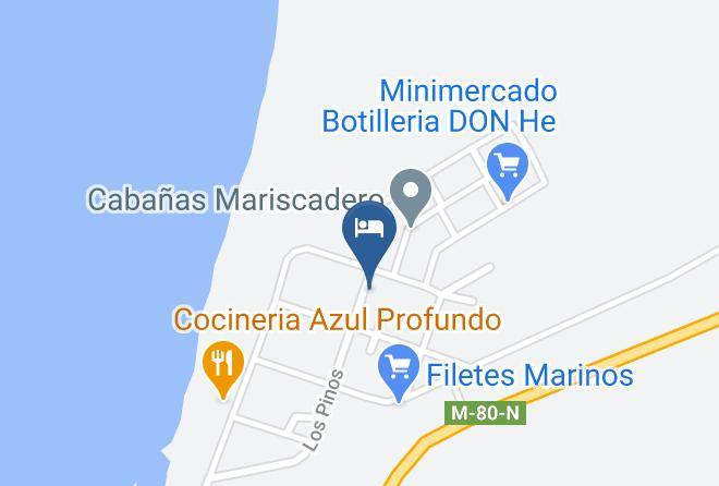 Cauquenes Province - Cabanas Pukara Pelluhue Maps