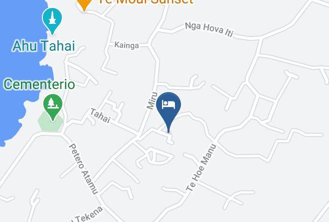 Easter Island - Cabanas Pumakari Maps