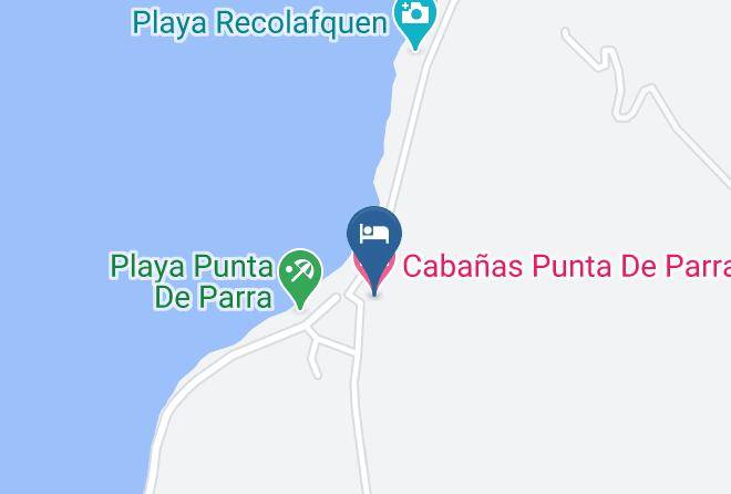 Concepcion Province - Cabanas Punta De Parra Maps