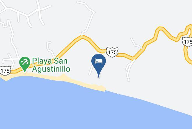 Santa Maria Tonameca - Cabanas Punta Garuda Maps