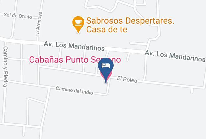 Santa Rosa Dellara - Cabanas Punto Serrano Maps