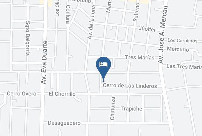 Santa Rosa Dellara - Cabanas Quilquelen Maps