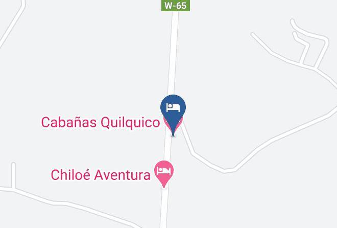 Chiloe Province - Cabanas Quilquico Maps