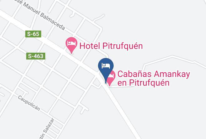 Cautin Province - Cabanas Quinta Pulom Maps