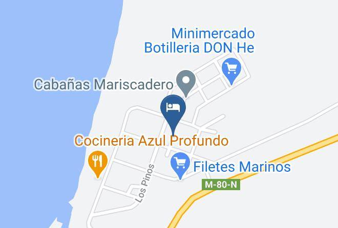 Cauquenes Province - Cabanas Rahue Maps