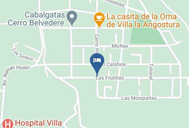 Villa La Angostura - Cabanas Raimapu Maps