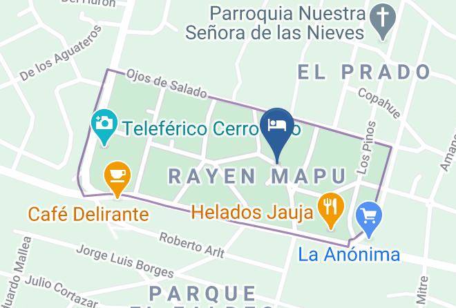 Bariloche - Cabanas Rayuela Maps