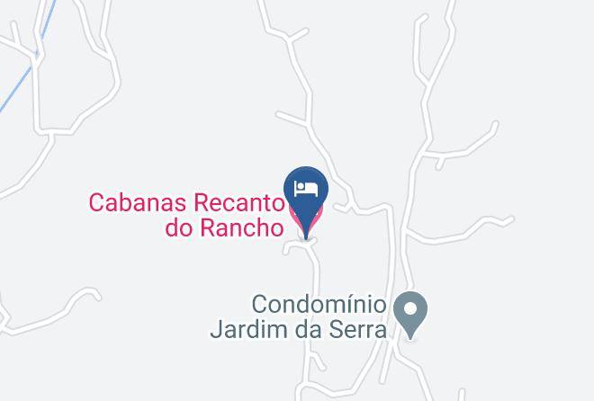 Rancho Queimado - Cabanas Recanto Do Rancho Maps
