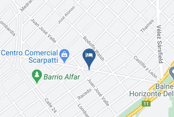 General Pueyrredon Partido - Cabanas Recanto Maps