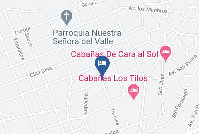 Punilla Department - Cabanas Reina Mora Maps