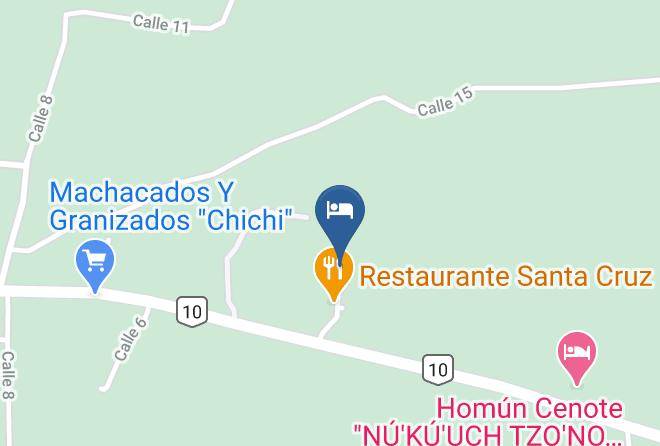 Homun - Cabanas & Restaurante Santa Cruz Homun Maps