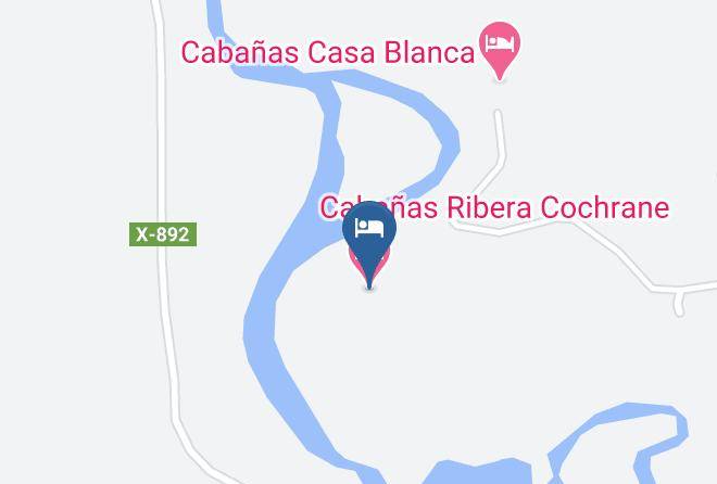 Capitan Prat Province - Cabanas Ribera Cochrane Maps