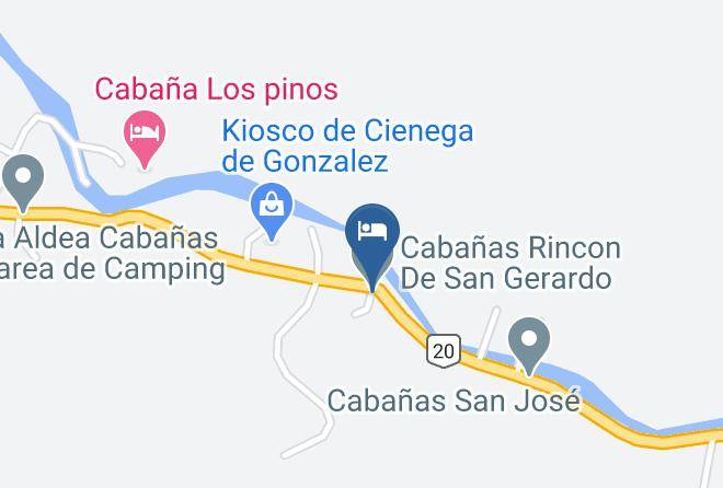 Santiago - Cabanas Rincon De San Gerardo Maps