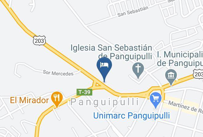 Valdivia Province - Cabanas Rio Claro Neltume Huilo Huilo Maps