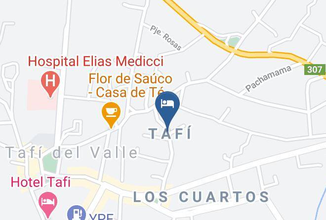 Tafi Del Valle - Cabanas Rio Molle Maps