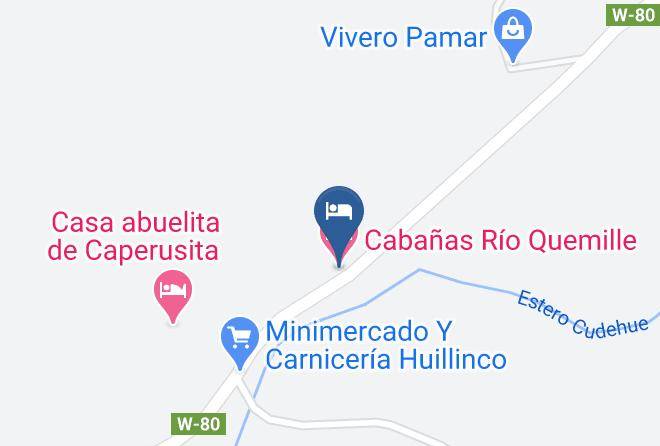 Chiloe Province - Cabanas Rio Quemille Maps
