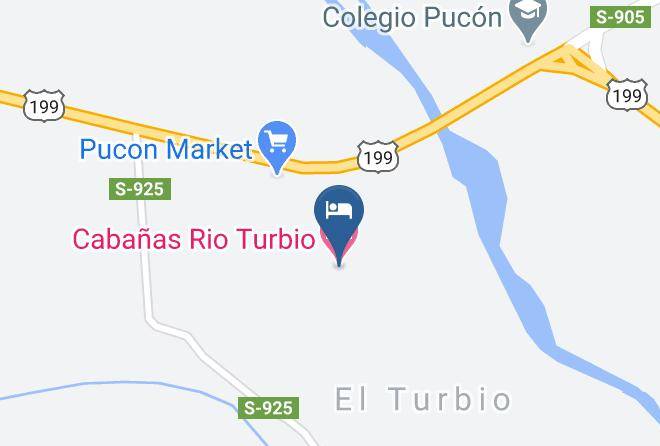 Cautin Province - Cabanas Rio Turbio Maps